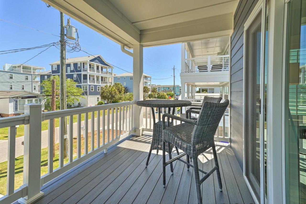 Bright Coastal Abode With Porch And Beach Access! Carolina Beach Eksteriør bilde