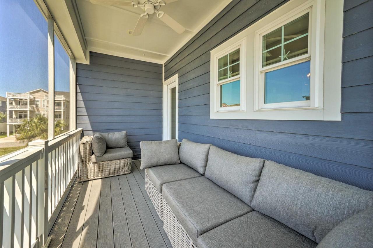 Bright Coastal Abode With Porch And Beach Access! Carolina Beach Eksteriør bilde